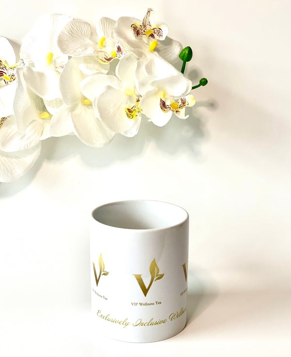 VIP Ceramic Tea Brand Mug