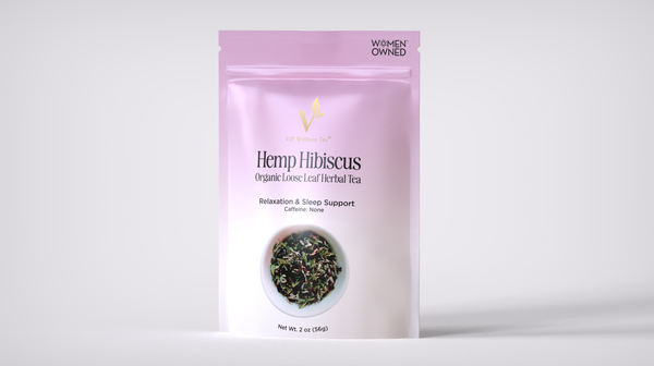 Hemp Hibiscus Organic Loose Leaf Tea