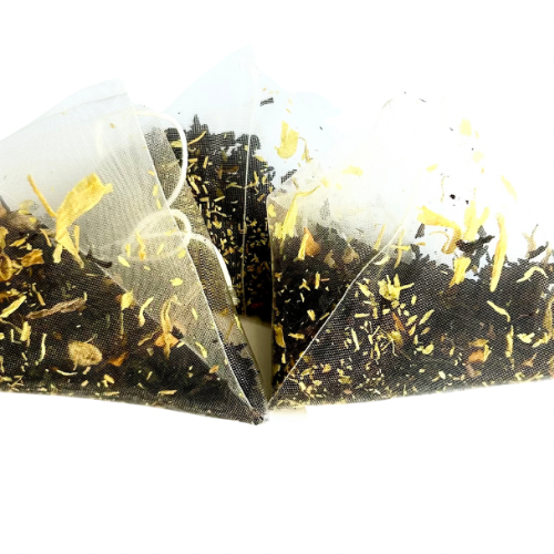 Ginger Turmeric Tonic Organic Pyramid Tea Sachets