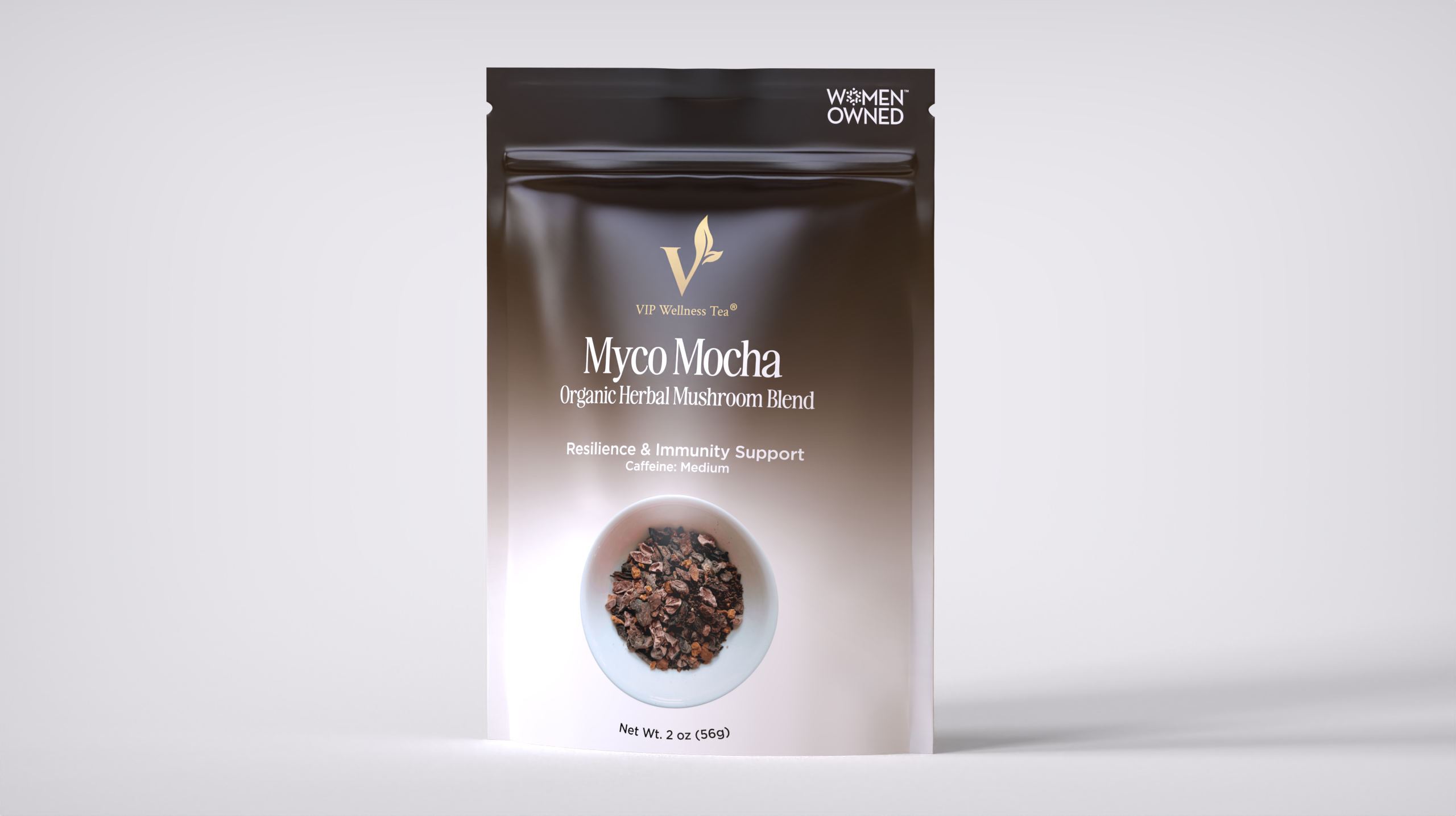 Myco Mocha Organic Herbal Mushroom Tea – VIP Wellness Tea®