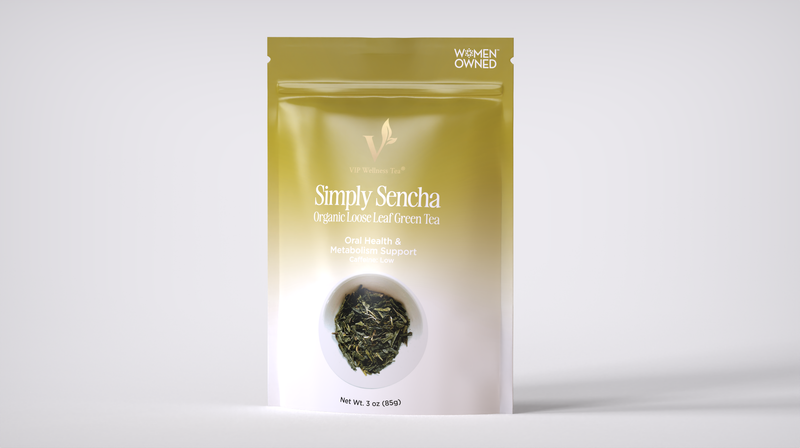 Simply Sencha Organic Loose Leaf Tea