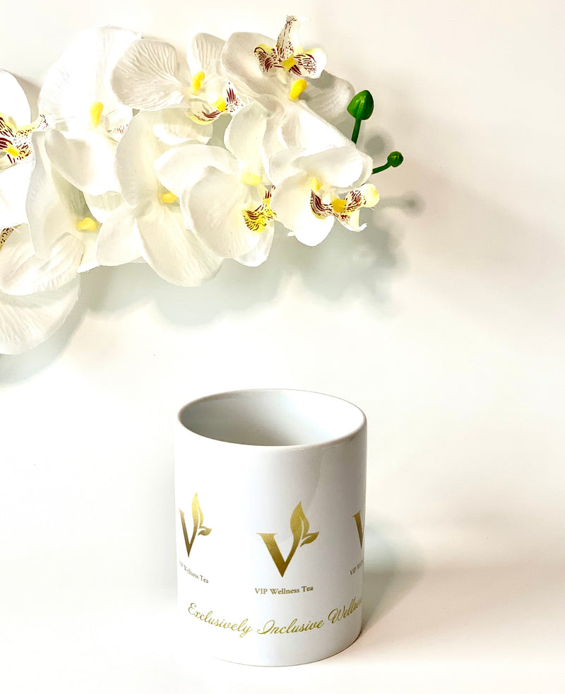 Ceramic VIP Wellness Tea Brand Mug