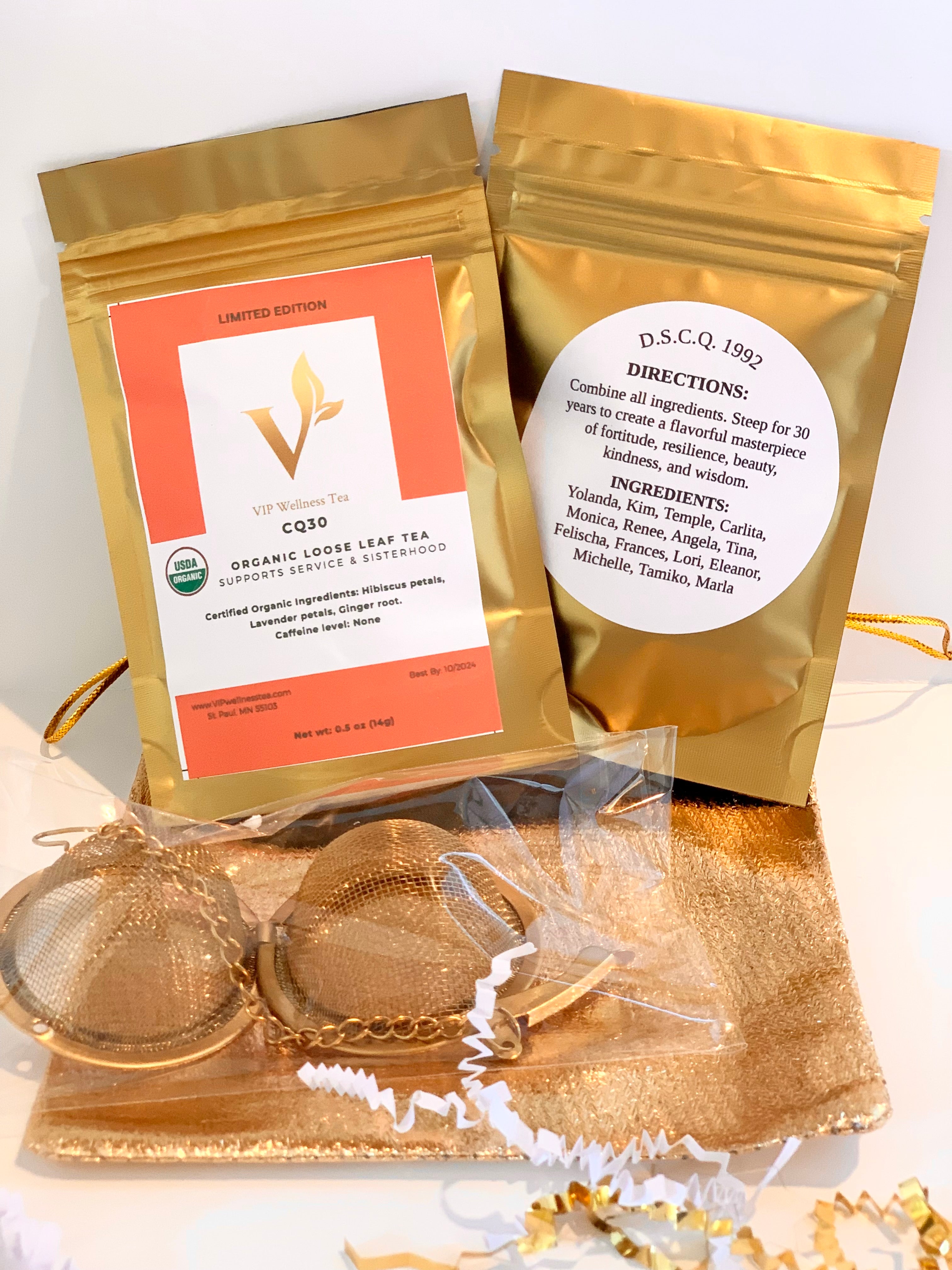 Personalized Tea Bags | Custom Label Tea Bag | VIP Wellness Tea – VIP ...