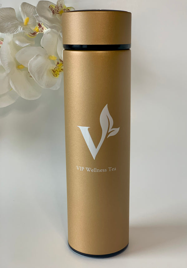 Insulated Stainless Steel Thermos with Infuser
